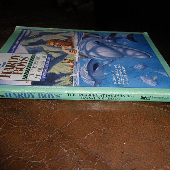 Vintage 1994 The Hardy Boys The Treasure at Dolphin Bay 129 YA Reader - Picture 2 of 2